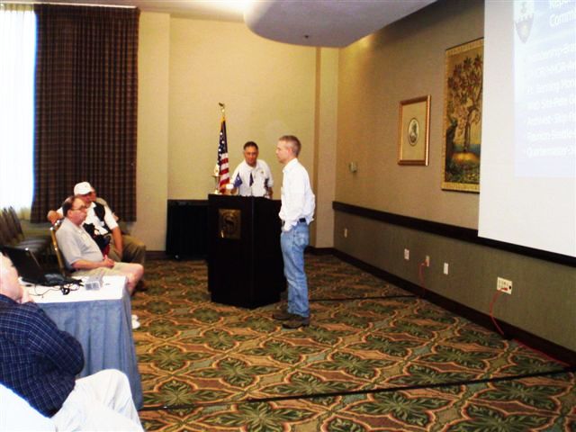 7- Business meeting- Steve Russell, Skip Fahel